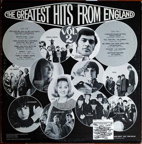 The Greatest Hits From England Vol. 2