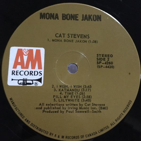 Mona Bone Jakon Cat Stevens