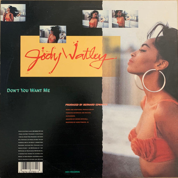 Don't You Want Me Jody Watley