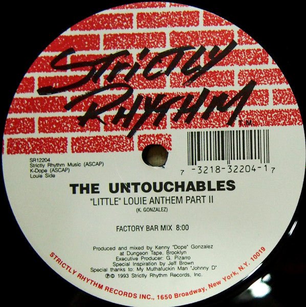 Go Bah! (Los Africanos) / "Little" Louie Anthem Part II The Untouchables