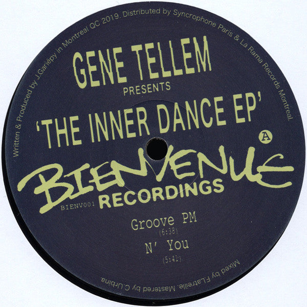 Gene Tellem - The Inner Dance EP