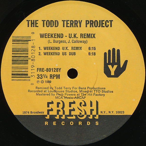 The Circus / Weekend The Todd Terry Project