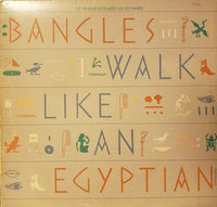 Rectangle Triangle's "Walk Like An Egyptian" T-shirt featuring Egyptian-inspired graphic design on soft cotton fabric.