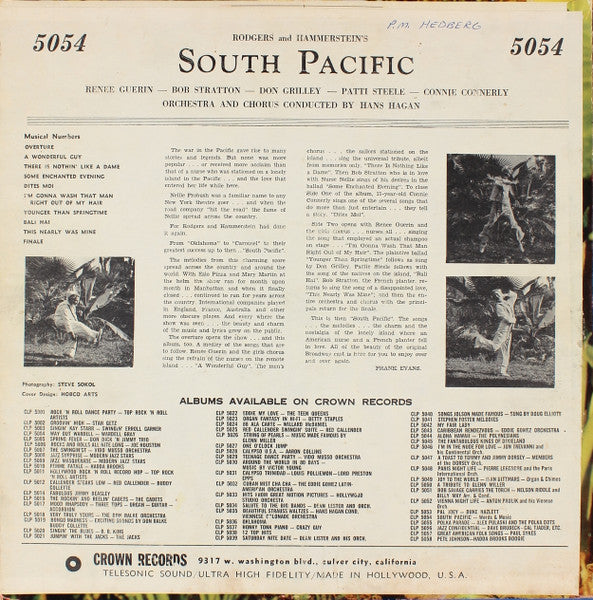 South Pacific Rodgers & Hammerstein