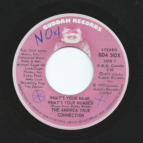 Andrea True Connection - What's Your Name, What's Your Number