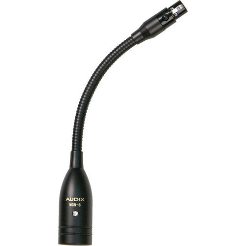 Audix MGN6 6" Podium Gooseneck With XLR Male Connection For Micros Series Microphones 