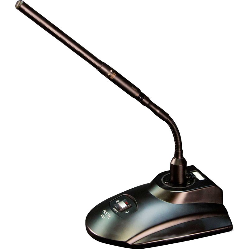 Audix MicroPod-6S Micro Series High-Output Supercardioid Microphone with 6" Gooseneck
