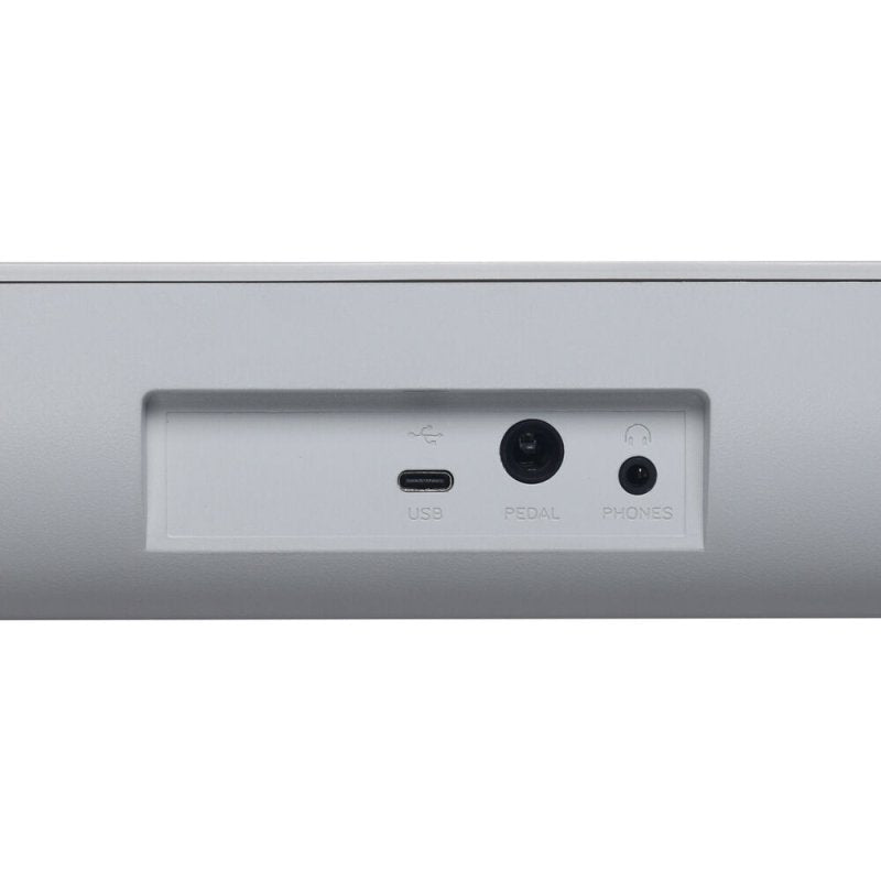 Medeli MK49-WH 49-Key Portable Keyboard with USB Midi and Audio, White 