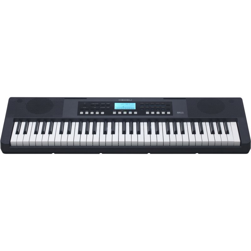 Medeli MK61-BK Nebula Series 61-Key Touch Sensitive Keyboard with USB Midi and Audio, Black 