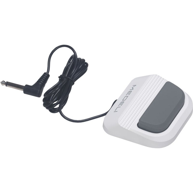 Medeli MR101S-WH Portable 16-Pad Portable Rhythm Machine with USB MIDI and Audio, White 