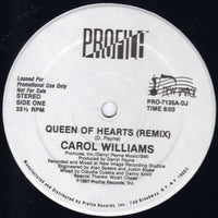 Queen of Hearts playing card from Rectangle Triangle brand, featuring a detailed illustration of the Queen with a heart motif.
