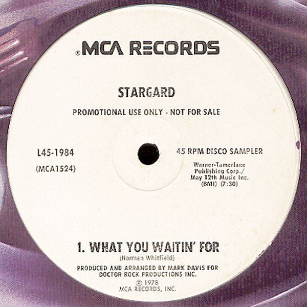 What You Waitin' For Stargard