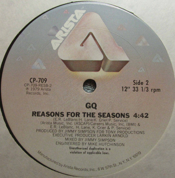 Standing Ovation / Reasons For The Seasons | Rectangle Triangle  