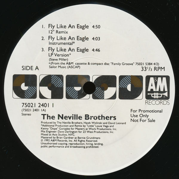The Neville Brothers - Fly Like An Eagle