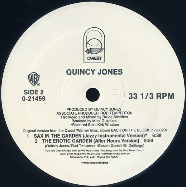 The Secret Garden (Sweet Seduction Suite) Quincy Jones
