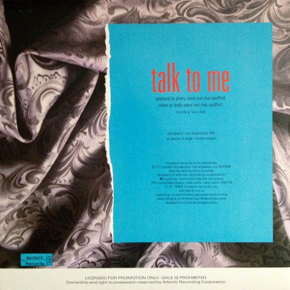 Talk To Me Stevie Nicks