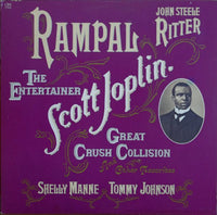 Jean-Pierre Rampal - Rampal Plays Scott Joplin: The Entertainer / Great Crush Collection, LP vinyl, on CBS (1983)
