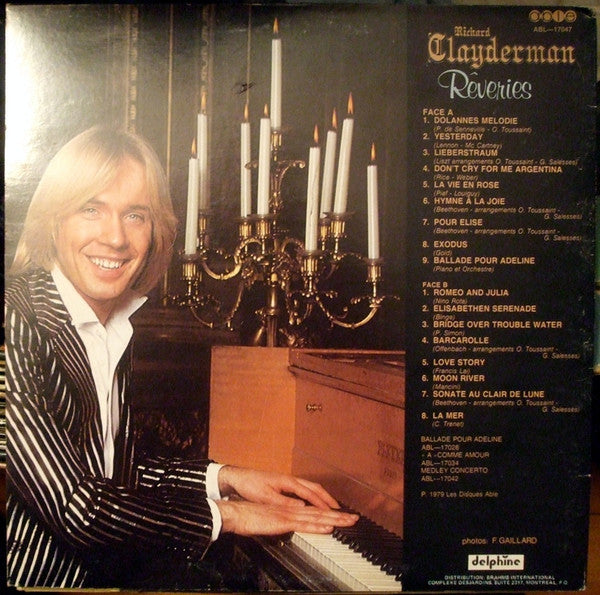 Rêveries Richard Clayderman