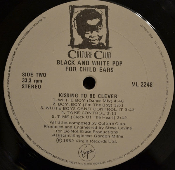 Kissing To Be Clever 2 Culture Club