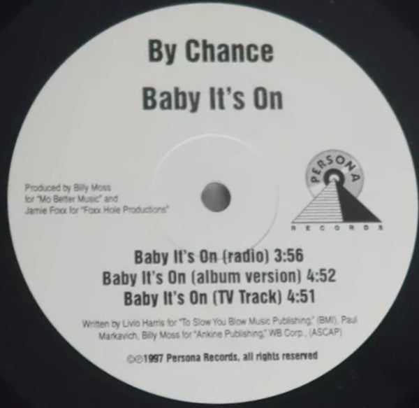 Baby It's On By Chance (2)