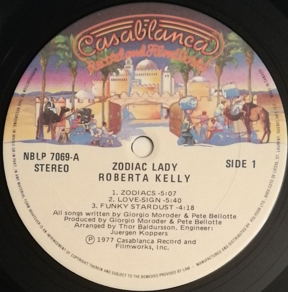 Zodiac Lady Roberta Kelly