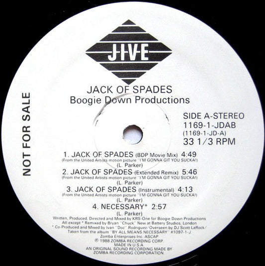 Jack Of Spades / I'm Still #1