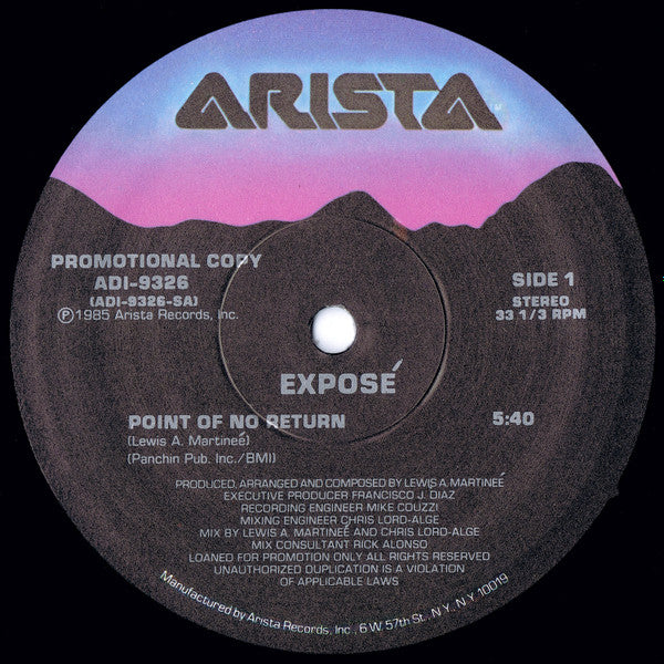 Point Of No Return Exposé