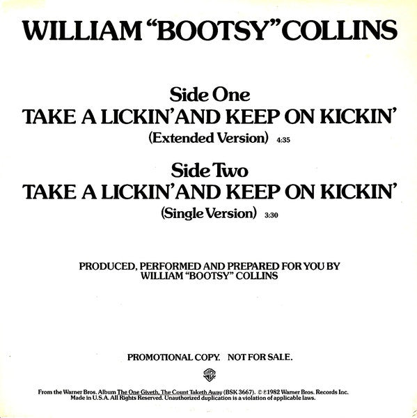 Take A Lickin' And Keep On Kickin'