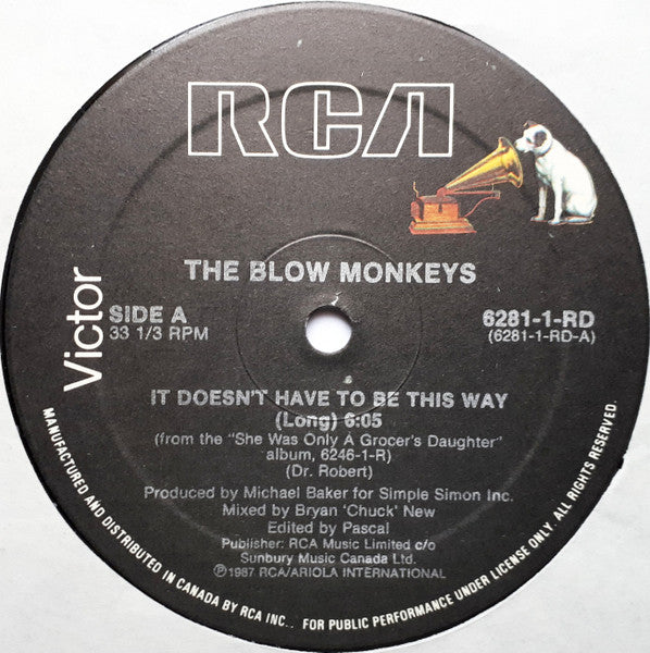 It Doesn't Have To Be This Way The Blow Monkeys