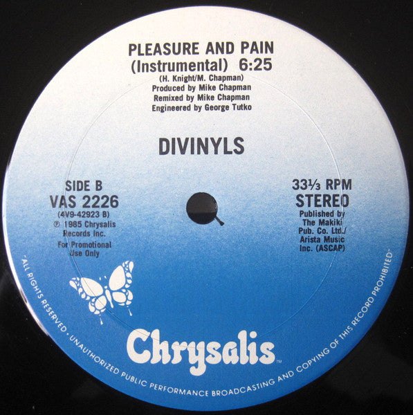 Pleasure And Pain Divinyls