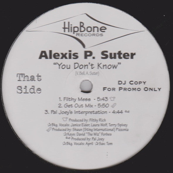 You Don't Know Alexis P. Suter