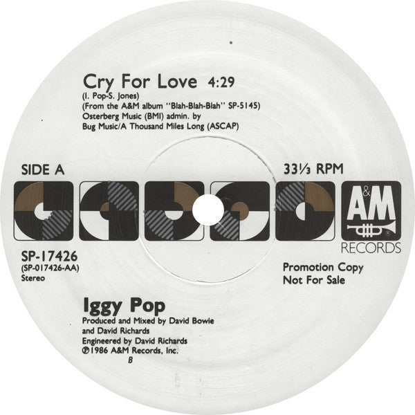 Cry For Love Iggy Pop