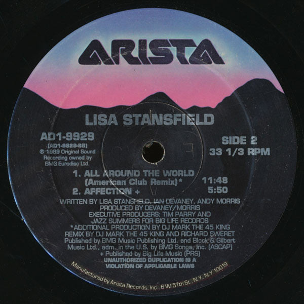 All Around The World Lisa Stansfield