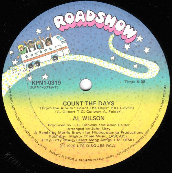 Earthquake / Count The Days Al Wilson