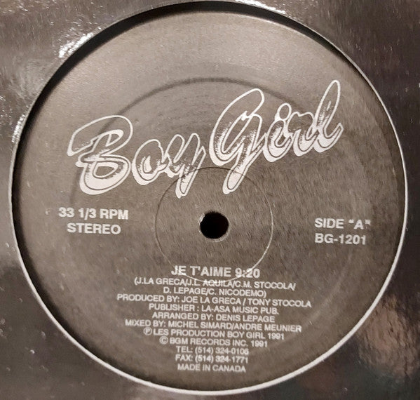 Boy Girl - Je T'aime