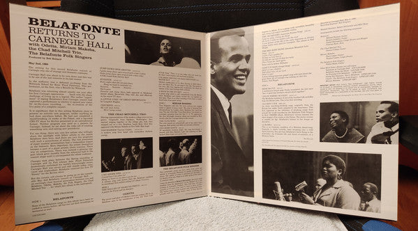 Belafonte Returns To Carnegie Hall Harry Belafonte