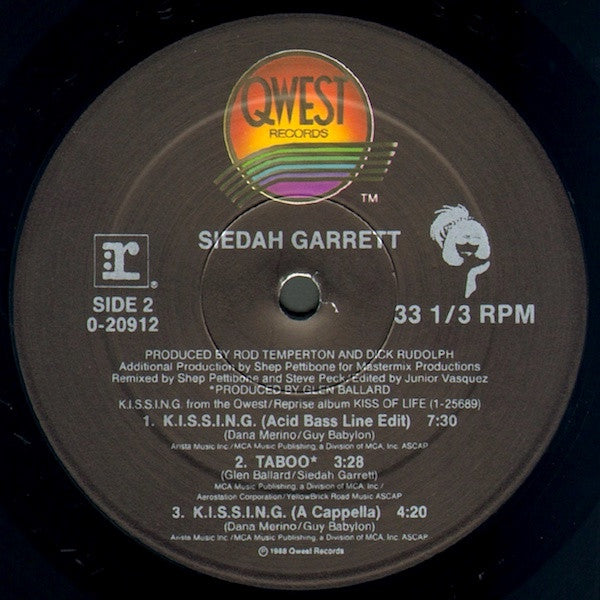 K.I.S.S.I.N.G. Siedah Garrett