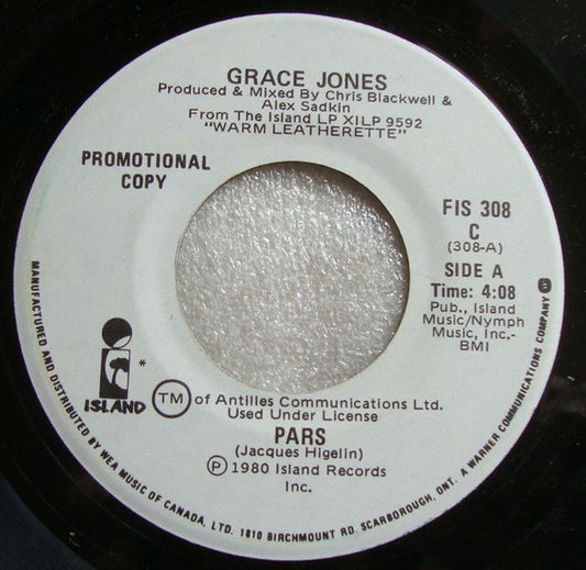 Grace Jones - Pars