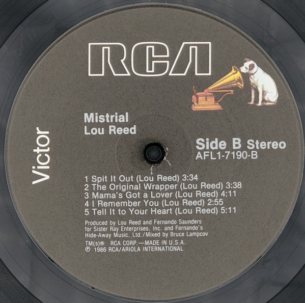 Mistrial Lou Reed