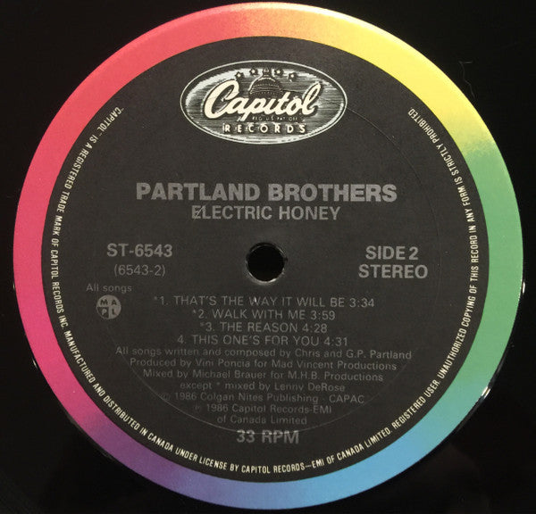Electric Honey The Partland Brothers