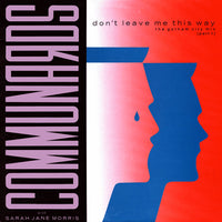 Rectangle Triangle Don't Leave Me This Way Gotham City Mix Part 2 music album cover with vibrant abstract artwork.