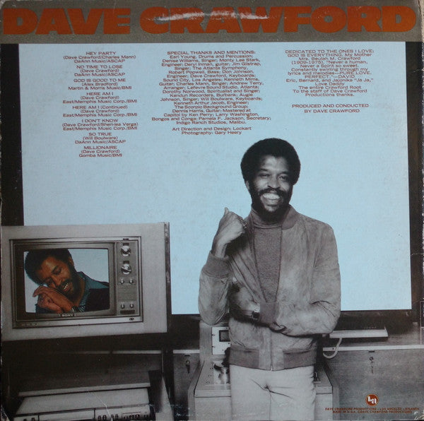 Here Am I Dave Crawford