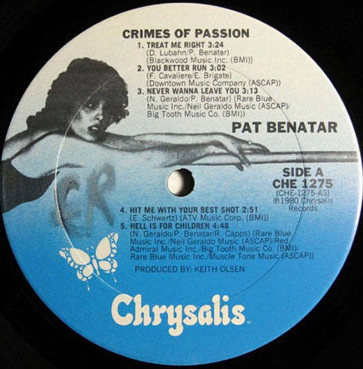 Crimes Of Passion Pat Benatar