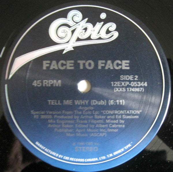 Tell Me Why Face To Face (3)