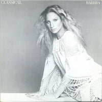 Classical Barbra album cover featuring artist's portrait on a sleek design, by Rectangle Triangle.