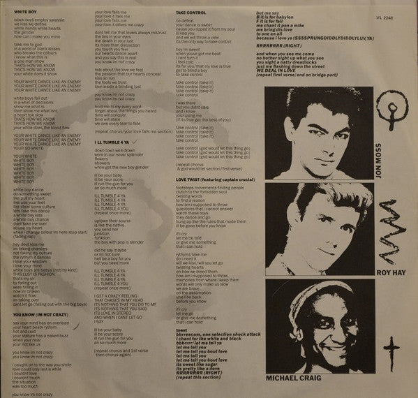 Kissing To Be Clever 2 Culture Club