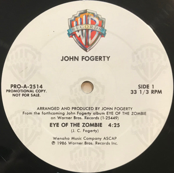 Eye Of The Zombie John Fogerty