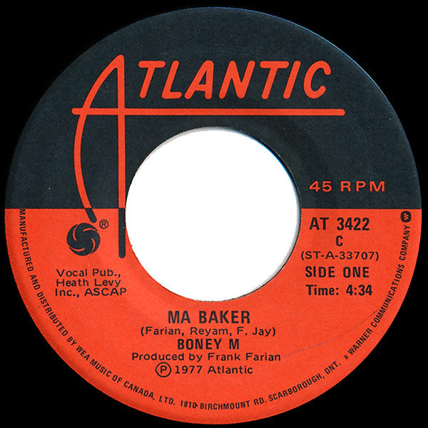 Ma Baker / A Woman Can Change A Man Boney M.
