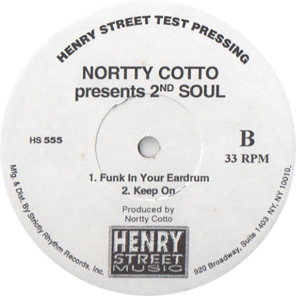 Funky Music Norty Cotto,2nd Soul