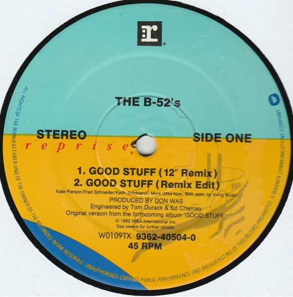 Good Stuff The B-52's